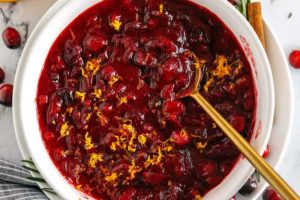 Healthy Cranberry Sauce