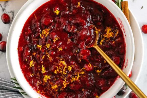 Healthy Cranberry Sauce