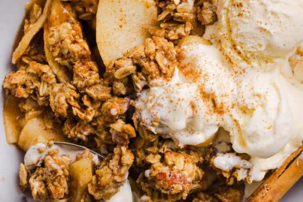 Healthy Apple Crisp