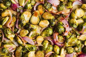 Balsamic Roasted Brussels Sprouts