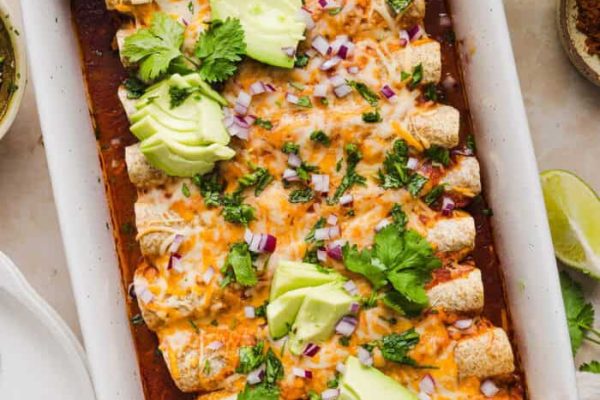 Healthy Chicken Enchilada Recipe